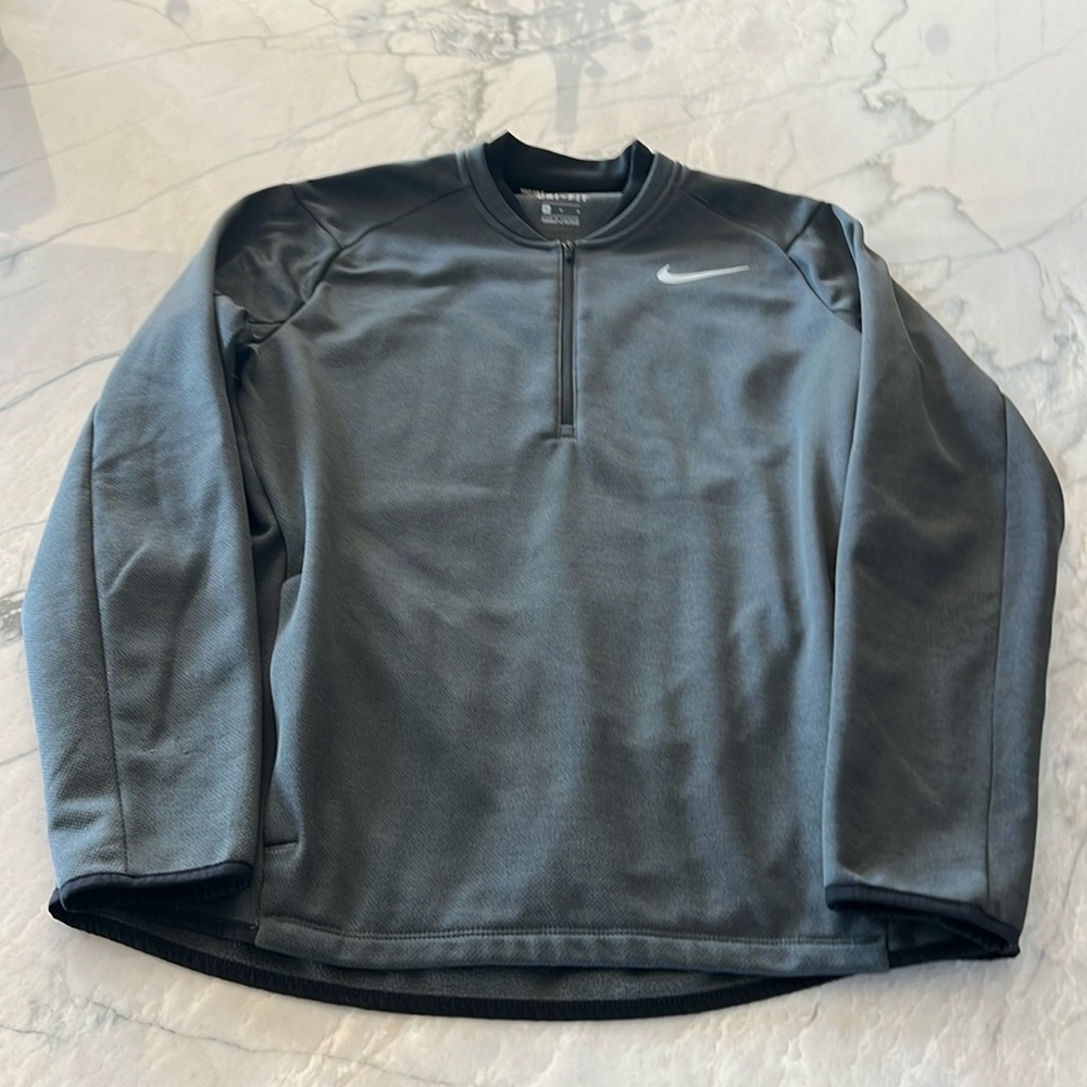 Mens Nike Golf Dri fit 1/4 zip pullover- size M